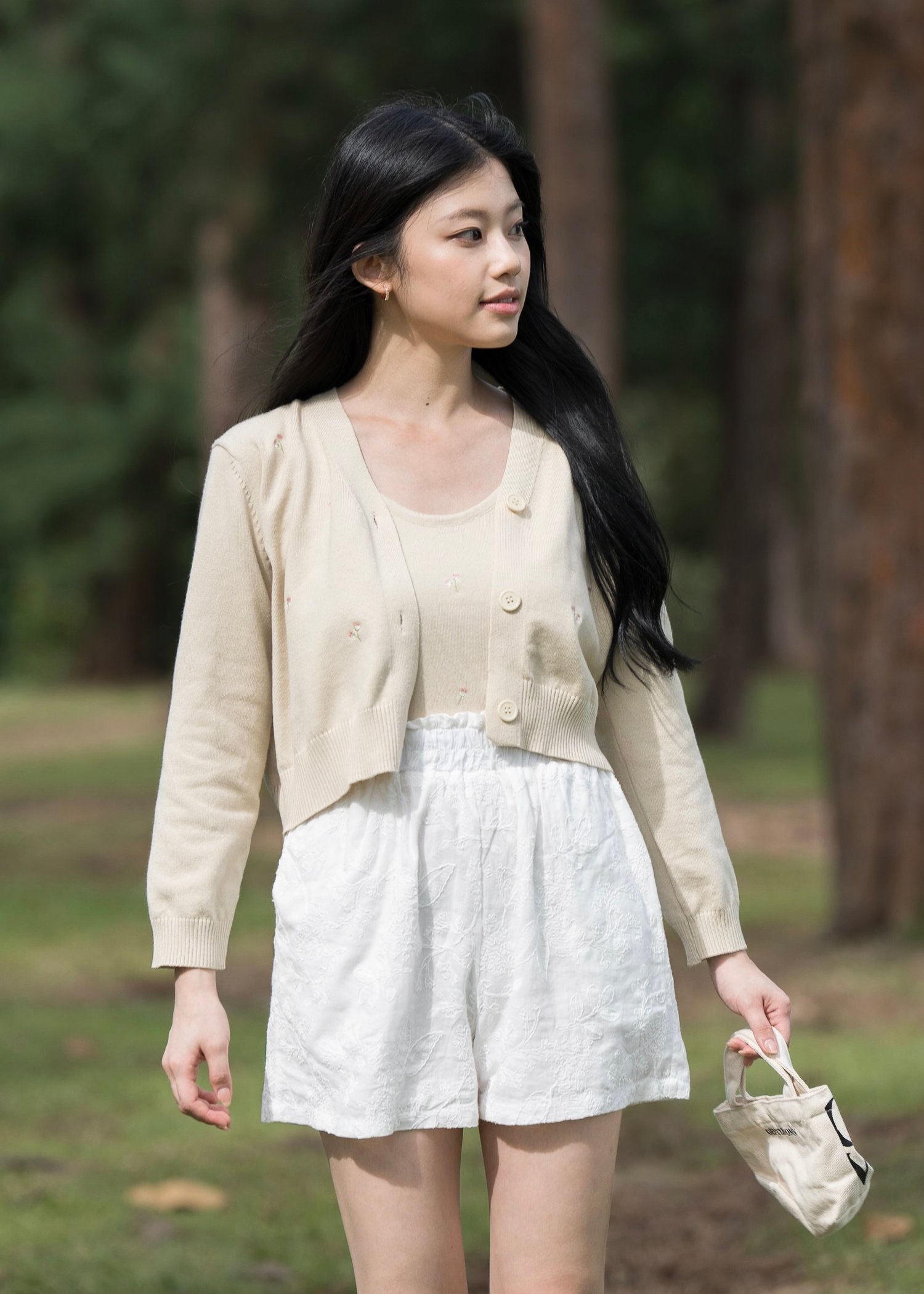 Thea Embroidered Knit 2-piece Set