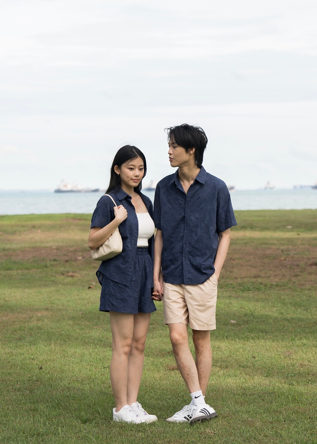 Eden Short Sleeved Shirt (Midnight Blue)