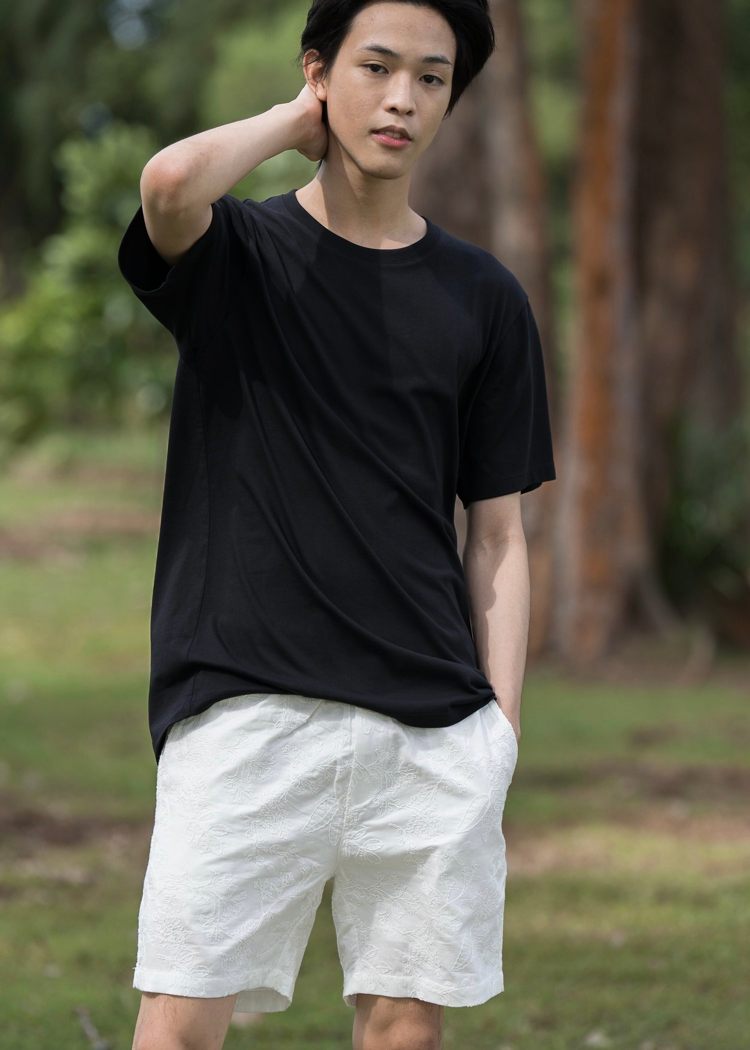 Edward Shorts (Cotton White)