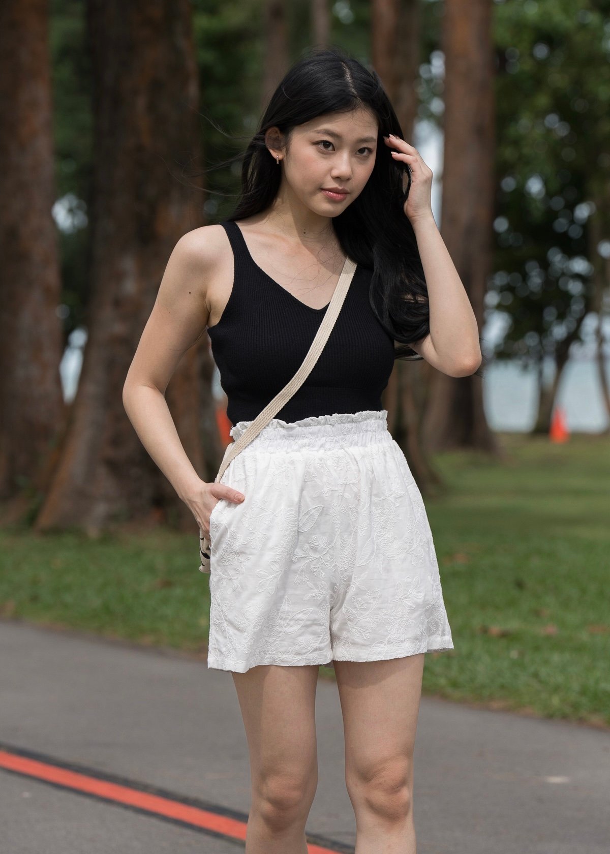 Edwina Shorts (Cotton White)