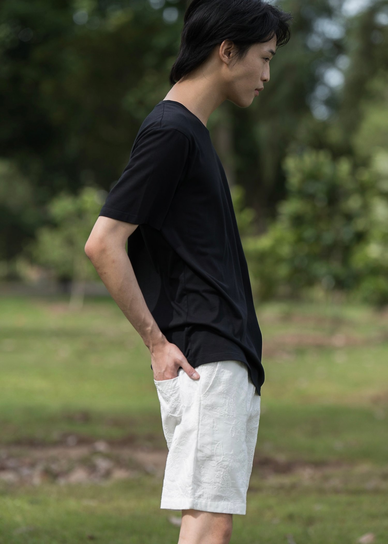 Edward Shorts (Cotton White)