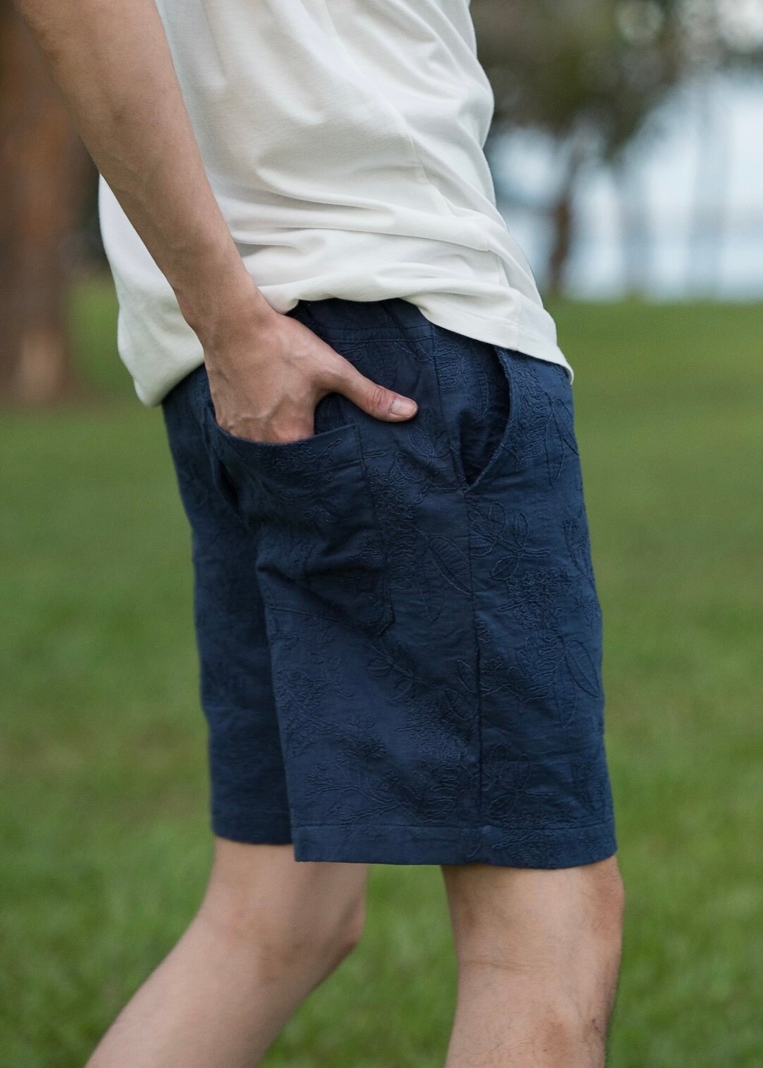Edward Shorts (Midnight Blue) 