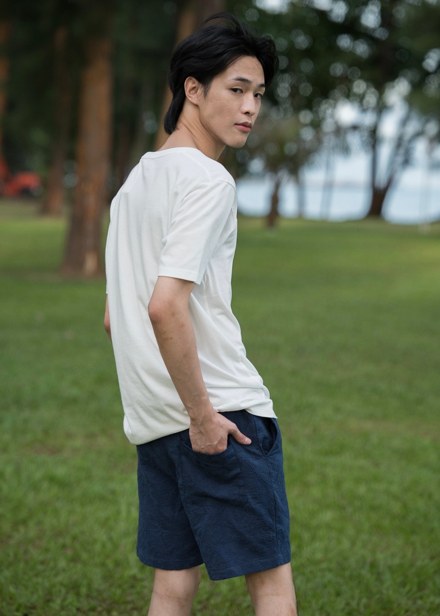 Edward Shorts (Midnight Blue) 