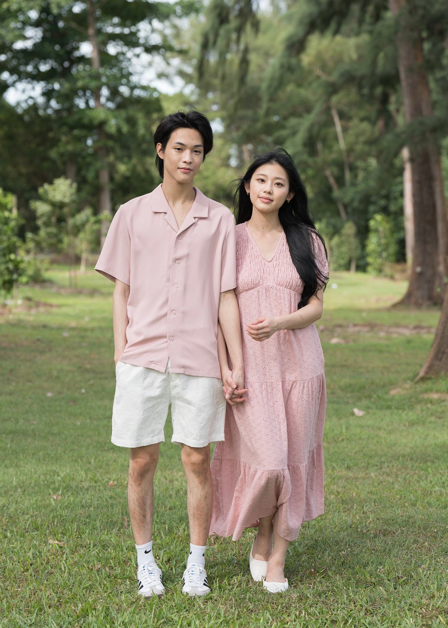 Natt Revere Collar Short Sleeved Shirt (Taffy Pink)