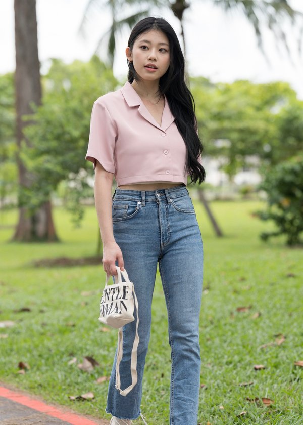 Eden Short Sleeved Shirt (Cotton White) 